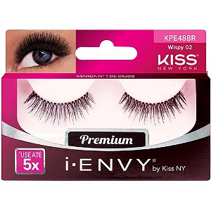 Cilios Kiss Wispy 02 KPE48BR