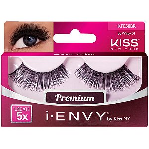 Cilios Kiss Wispy 01 KPE47BR