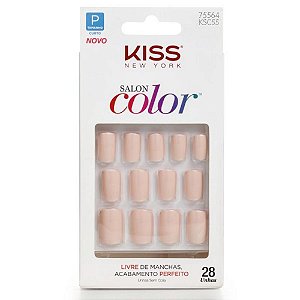 Unhas Kiss Salon Color Sweet Girl KSC55BR