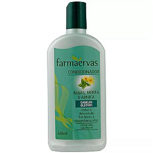 Condicionador Farmaervas Algas Menta E Arnica 320Ml