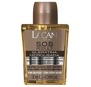 Queratina Hidrolisada S.O.S Result Lacan 30ml