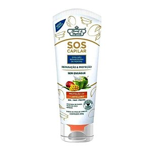 Emulsão Reparadora De Pontas Flores & Vegetais 200Gr