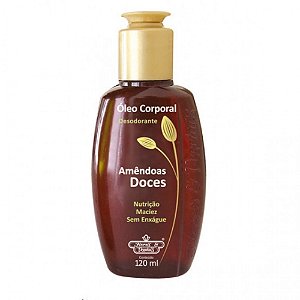 Óleo Corporal Flores & Vegetais Amendoas 120Ml