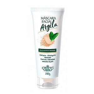 Máscara Facial Flores & Vegetais Argila 200G