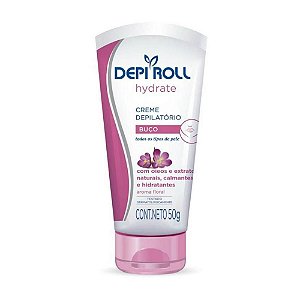 Creme Depilatório Depi Roll Buço Floral 50G