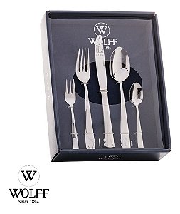 Faqueiro Inox Wolff 30pç Pisa Entrega Imediata Promoção