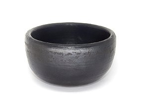 Cumbuca Barro Preto Capixaba Para Caldos e Sopas 500 ML