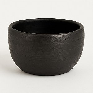 Cumbuca Barro Preto Capixaba Para Caldos e Sopas 1200ml