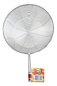 1 Peneira Cesto P/ Tacho Fritar Batatas Pasteis Frituras 21cm