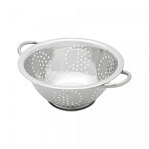 Escorredor de Massas de Aço Inox Prime 24cm  - Lyor