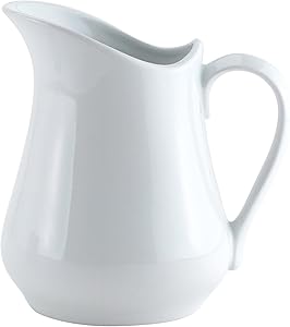 Jarra Leiteira Suqueira 1.600ml Porcelana Louça Barata