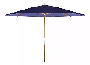 Ombrelone Madeira 2,40m Sombreiro Piscina Praia Churrasco Azul