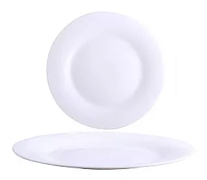 Prato Raso Ariana 25,5cm Opalino