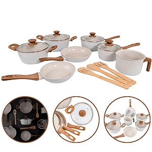 Conjunto Panelas Ind Style Cook Bk 10 Mármol