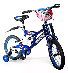 Bicicleta Infantil Montana Aro 16 Masculina Azul - Unitoys