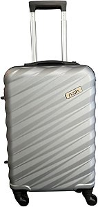 Mala De Viagem Bordo Prata 10kg Pequena Resistente Noah Home