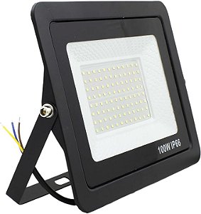 Refletor De 96 Leds 100 w  Bivolt 85V-265V; 27X20,5X2CM