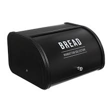 Porta Pão Silky 30cm Black Manhattan Hauskraft