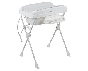Banheira Com Suporte E Trocador Branco Millenia Burigotto