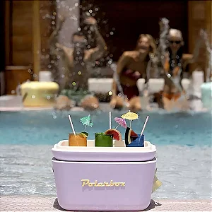 Cooler Caixa Térmica Retrô 12 Litros Polarbox