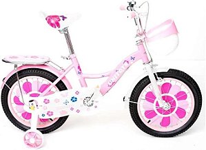 Bicicleta Bike Princess Rosa Aro 16 Unitoys