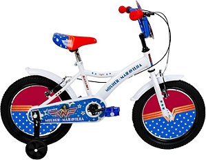 Bicicleta Mulher Maravilha Aro 16