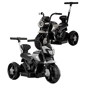 Moto Elétrica Com Empurrador