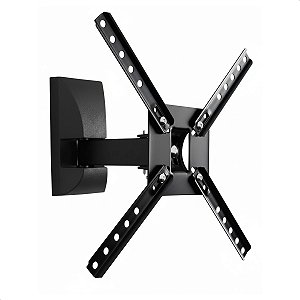 Suporte Articulado para TV LED, LCD, Plasma, 3D e Smart TV de 10” a 60” – SBRP 130 – Acompanha Nível Bolha