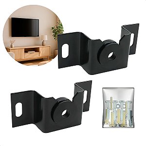 Suporte Tv Fixo Led Lcd Smart monitor 10 A 100 Polegadas Universal VESA SBRU750 24 32 39 42 43 50 55 60 65 71 90 polegad