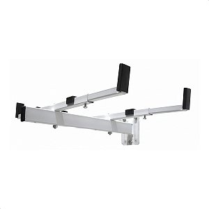 Suporte Para Micro-ondas Ajustável E Resistente Estrutura Em Aço De Alta Qualidade, Fácil Instalação, Ideal Para Cozinha