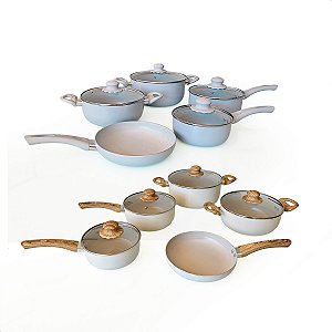 Conjunto de Panelas Indução Hauskraft 5 Peças