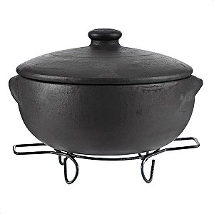 Panela 16 Cm Barro Preto N5 Self Service 9,0 Litros Capixaba