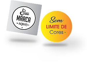 Adesivo Vinil personalizado corte 8x8cm fundo branco