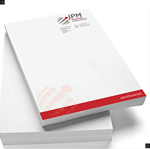 Bloco de notas - blocado Miolo personalizado sem capa 50 folhas