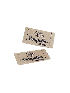 ETIQUETA DE CETIM PERSONALIZADA 2,2X3CM