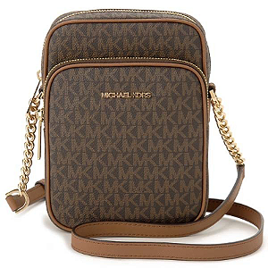 BOLSA MICHAEL KORS FLIGHT BROWN