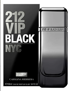 CAROLINA HERRERA VIP BLACK ELIXIR MASCULINO EAU DE PARFUM