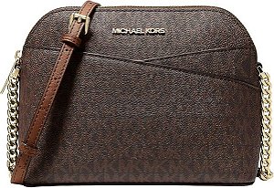 BOLSA MICHAEL KORS TRANSVERSAL JET SET LOGO PEQUENA