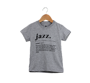 Camiseta INFANTIL Jazz Significado mescla