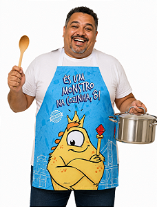 Avental Ézum Monstro na Cozinha!