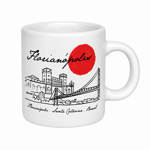 Mini Caneca Florianópolis 100 ml