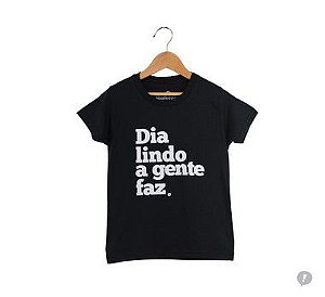 Camiseta Dazaranha Infantil - Dia Lindo