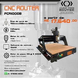 Fresadora CNC Router FCR1000B -1cv