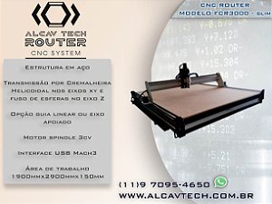 Fresadora CNC Router FCR3000-SLIM