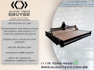 Fresadora CNC Router FCR1210-SLIM