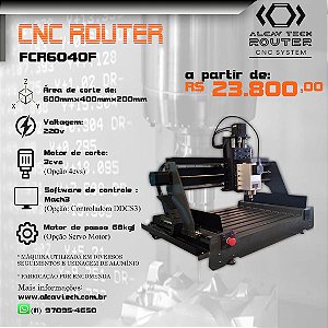 Fresadora CNC Router FCR6040F