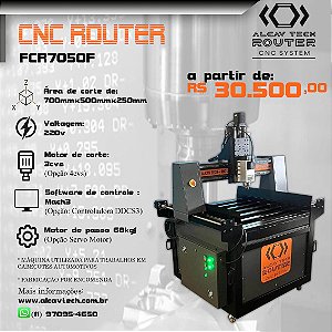 Fresadora CNC Router FCR7050F