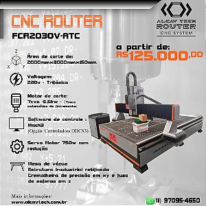 CNC ROUTER FCR2030V ATC