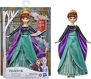 2 Bonecas Da Frozen Ana E Elsa 30cm Musicais