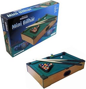 Mini Bilhar Grande Sinuca Snooker Infantil Maior Mesa 64cm - Alfabay - Cubo  Mágico - Quebra Cabeças - A loja de Profissionais e Colecionadores!